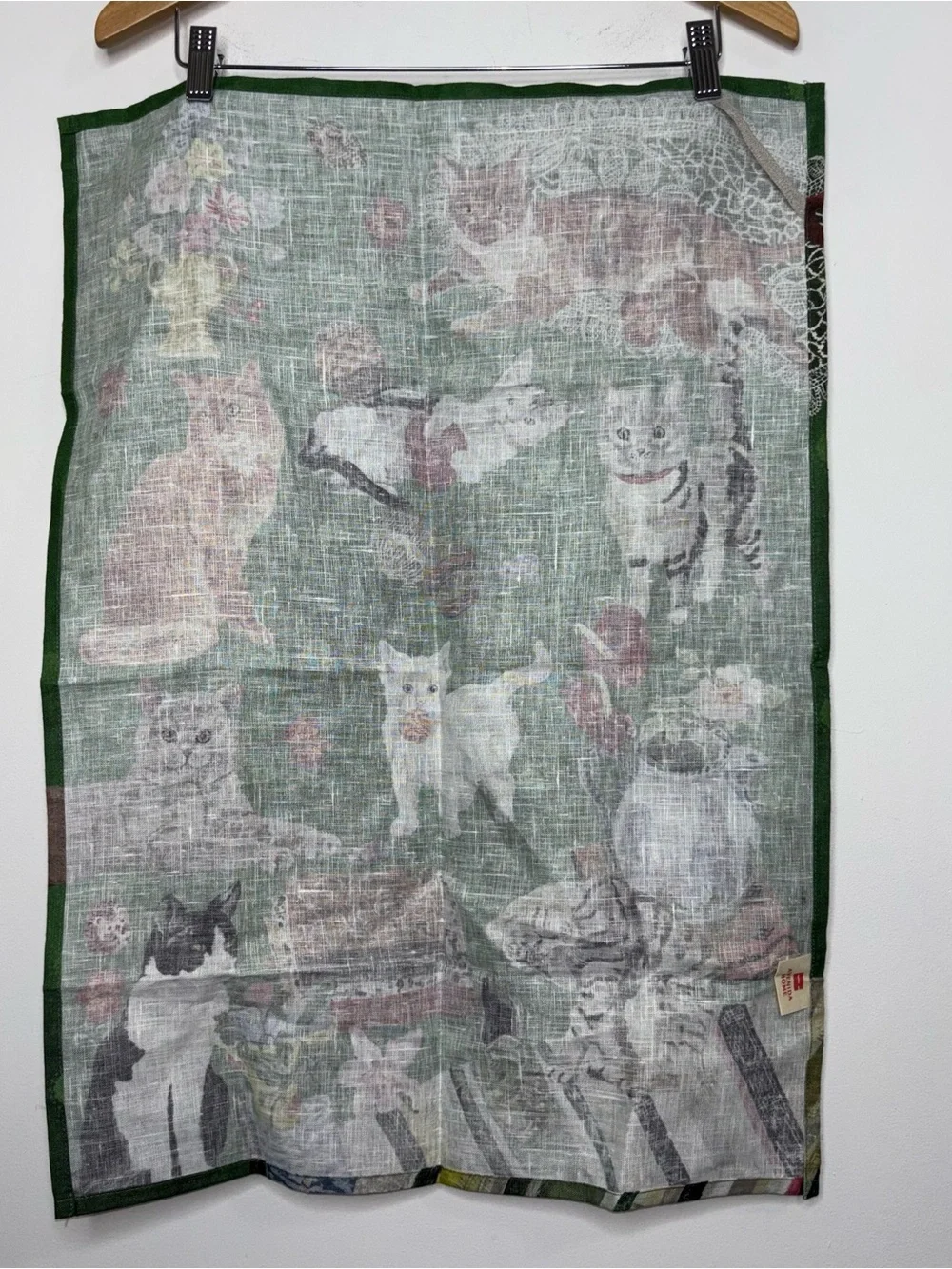 Nathalie Lete The Cats Linen Tea Towel Avenida Home 27